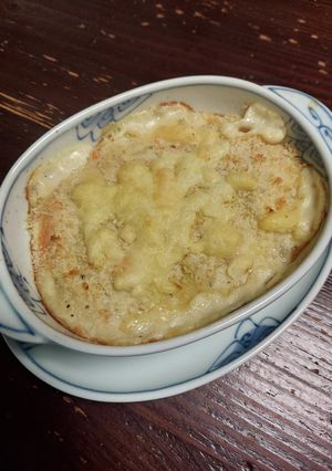 新玉ねぎとカニかまのグラタン-レシピのメイン写真