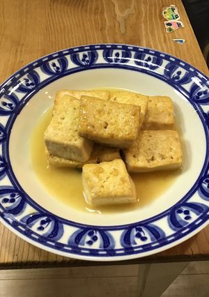 麺つゆ豆腐バターステーキ-レシピのメイン写真
