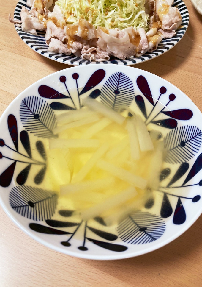 大根とネギのコンソメスープ-レシピのメイン写真