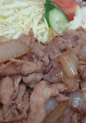 お得な豚コマで☆おいし～い♪しょうが焼き-レシピのメイン写真