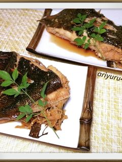 黄金比基本の煮魚 カレイの煮付け-レシピのメイン写真