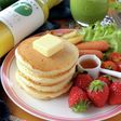 HMで簡単☆じゃばら果汁入りパンケーキ。