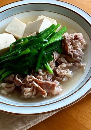 ＊楽早！甘くない！牛肉と豆腐の塩煮＊-レシピのメイン写真