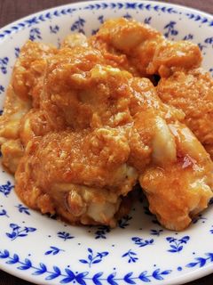 鶏手羽元の玉子チリソース-レシピのメイン写真