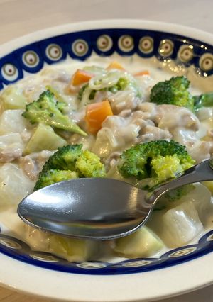 大根と豚肉のクリームシチュー-レシピのメイン写真