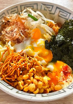 埼玉某有名ジャンクなまぜそば再現レシピ-レシピのメイン写真