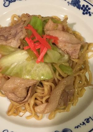 カレー風味の焼きそば（クミン入り）-レシピのメイン写真