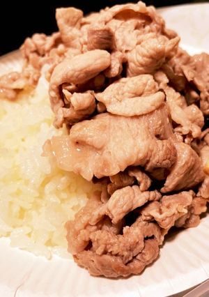 1人前200円、塩梅豚丼-レシピのメイン写真