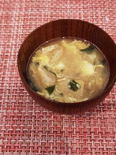 甘エビの頭と殻で出汁を取った味噌汁-レシピのメイン写真