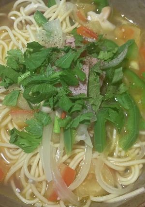簡単！イタリアン風トマトラーメン-レシピのメイン写真