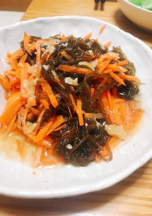 にんじんともずくのエスニックサラダ-レシピのメイン写真