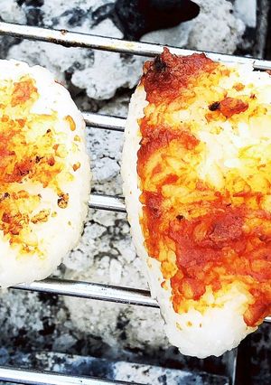 コチュジャンと味噌のおにぎり-レシピのメイン写真
