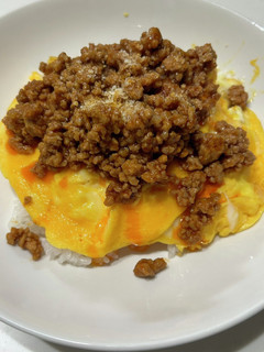 カレーチーズそぼろご飯-レシピのメイン写真