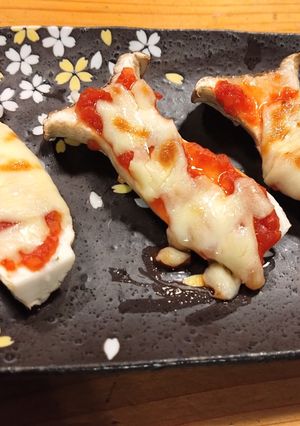 簡単料理！！エリンギピザ-レシピのメイン写真