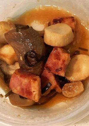 エリンギベーコンの塩昆布炒め-レシピのメイン写真