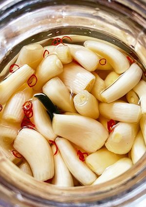 ばぁばのこだわり✨らっきょう甘酢漬け♪-レシピのメイン写真