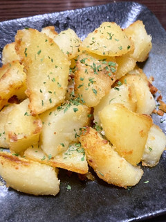 サクサク揚げないポテトフライ-レシピのメイン写真