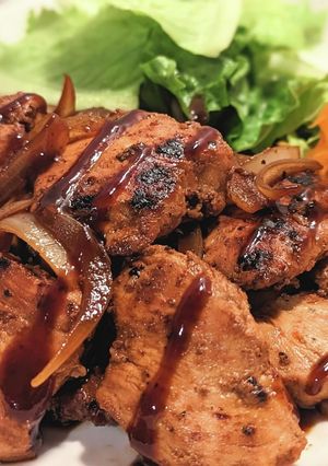 【脂質制限メシ】ノンオイルチキンソテー-レシピのメイン写真