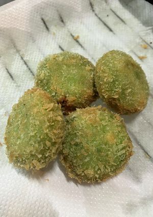 えんどう豆大量消費 コロッケ編-レシピのメイン写真