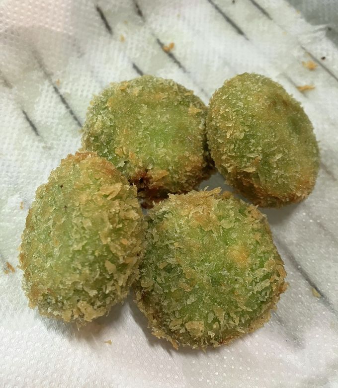 えんどう豆大量消費　コロッケ編-レシピのメイン写真