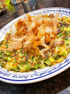 切って混ぜて焼くだけ!簡単ネギ焼き!-レシピのメイン写真