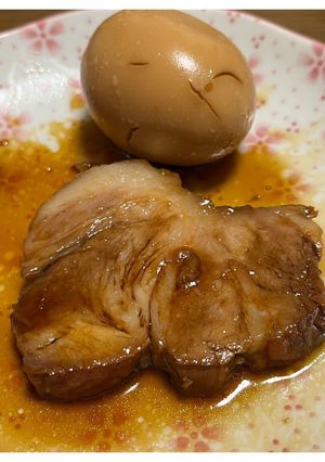 ほろほろ煮豚と甘辛煮卵 コストコ肩ロース-レシピのメイン写真