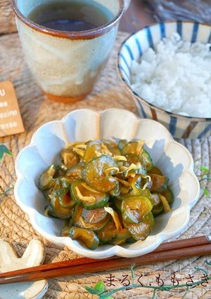 レンジで♪きゅうりのキューちゃん風お漬物-レシピのメイン写真
