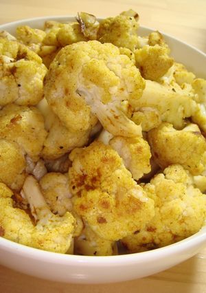 ＊カリフラワーだけで!!カレー炒め＊-レシピのメイン写真