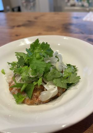 パクチー納豆-レシピのメイン写真