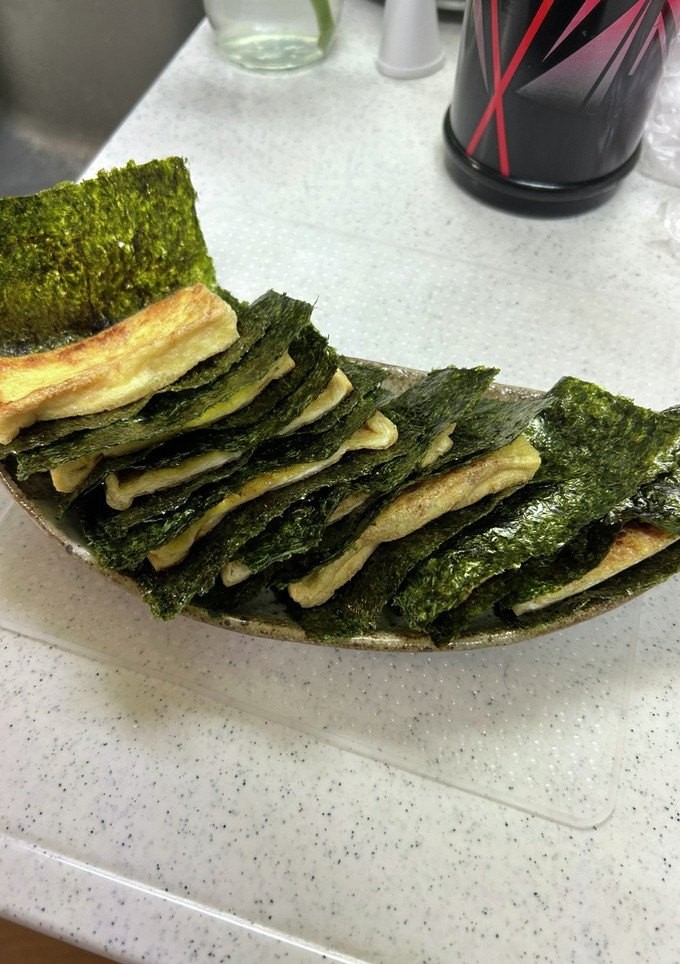 姉の家メシ・京揚げの磯辺焼き-レシピのメイン写真