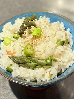 和風アスパラご飯-レシピのメイン写真