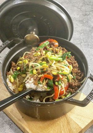 ビビンバ風混ぜごはん-レシピのメイン写真