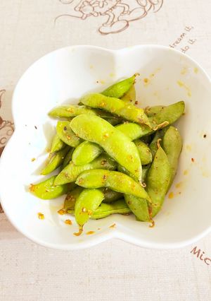 枝豆のアヒージョ-レシピのメイン写真