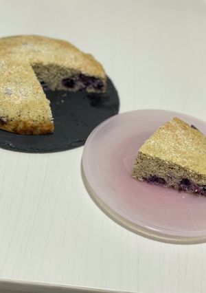 混ぜるだけ簡単♪ブルーベリーケーキ-レシピのメイン写真