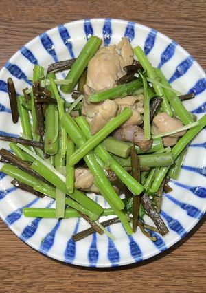 山菜のミズ炒め-レシピのメイン写真