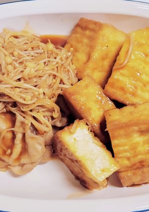 ★豚肉とえのきと厚揚げ焼き★-レシピのメイン写真