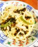 すぐ➡茹で時間で完成するクリームパスタ❣