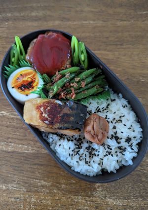 JK☆サバのみりん焼き弁当♪-レシピのメイン写真