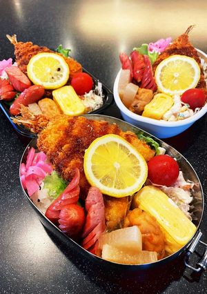 高校生弁当2023 5月29アジフライ-レシピのメイン写真