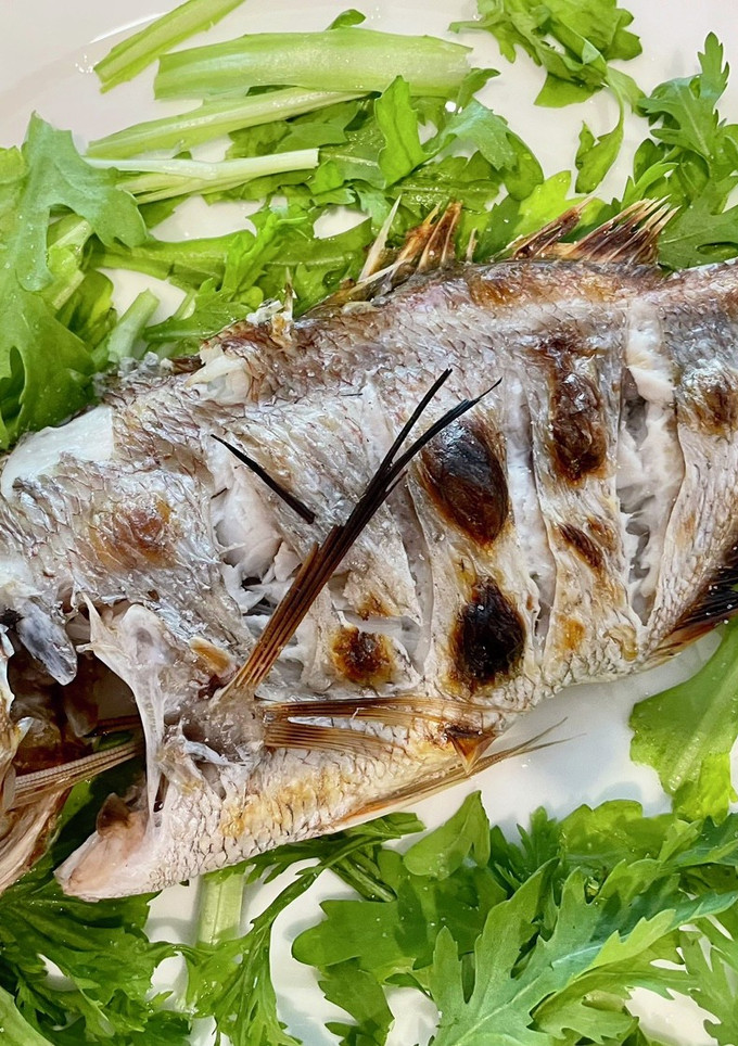 ちだい（血鯛）の塩焼き-レシピのメイン写真