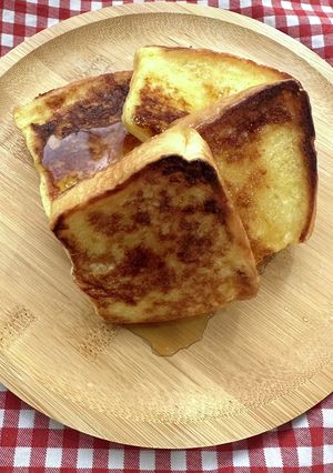 フレンチトースト♪牛乳使ってませ〜ん-レシピのメイン写真