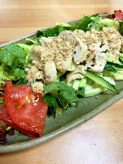 サラダチキンでお手軽♪ 棒棒鶏-レシピのメイン写真
