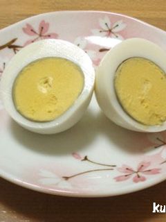 炊飯器にお任せ♪簡単ゆで卵-レシピのメイン写真