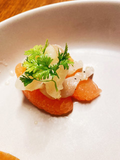 簡単!鯛のマリネ☆ドレッシングにお任せ♪-レシピのメイン写真