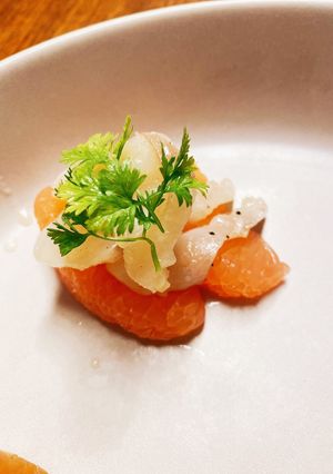 簡単！鯛のマリネ☆ドレッシングにお任せ♪-レシピのメイン写真