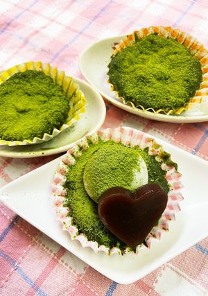 お抹茶好き♡罪悪感なしもっちり抹茶-レシピのメイン写真