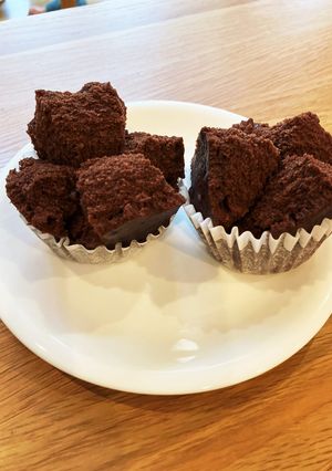 米粉のふわふわチョコ蒸しパン-レシピのメイン写真