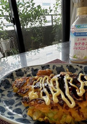 超簡単、お好み焼き-レシピのメイン写真