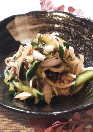 新たまねぎときゅうりの昆布和え梅風味-レシピのメイン写真
