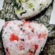 おにぎり♪おにぎり中身は~♡楽しみ♪(笑